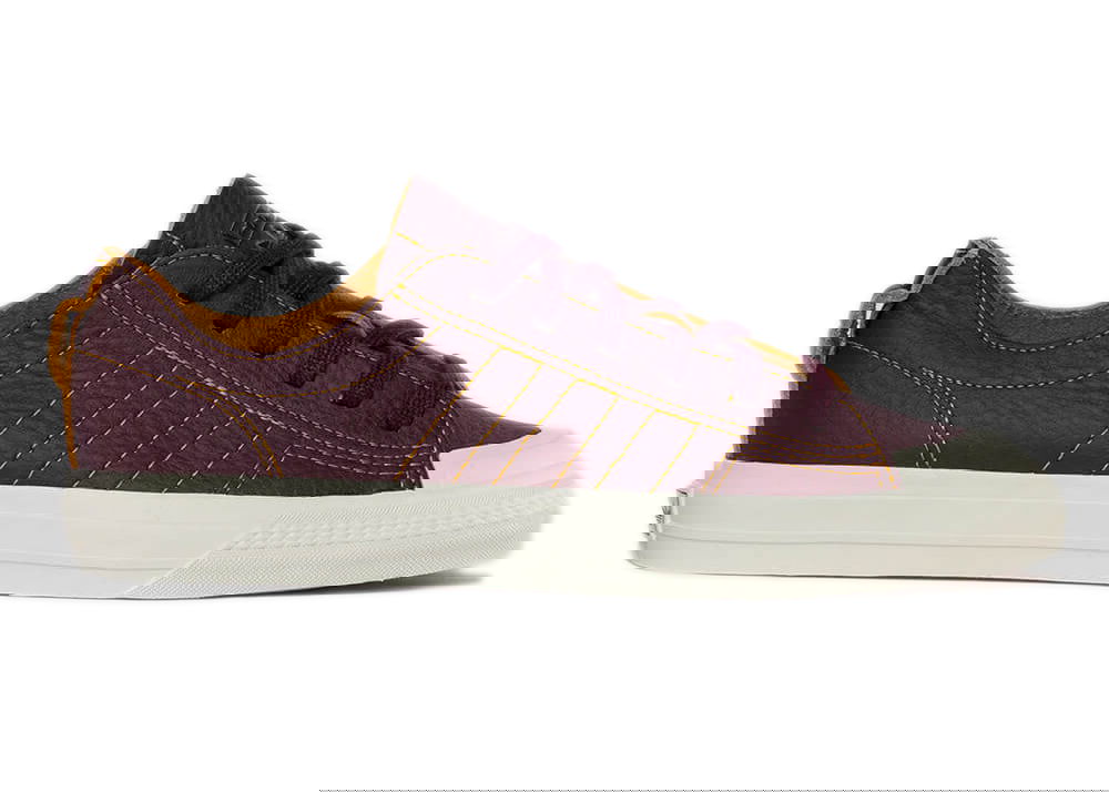 Tenisky a topánky adidas Originals Nizza Rf "Maroon/Legacy Gold/Off White" Čierna | FV0678, 0