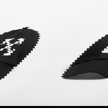 Šiltovka Off-White Off-White Arrow Drill Baseball Cap Čierna | OMLA04AC99FAB0021001, 0