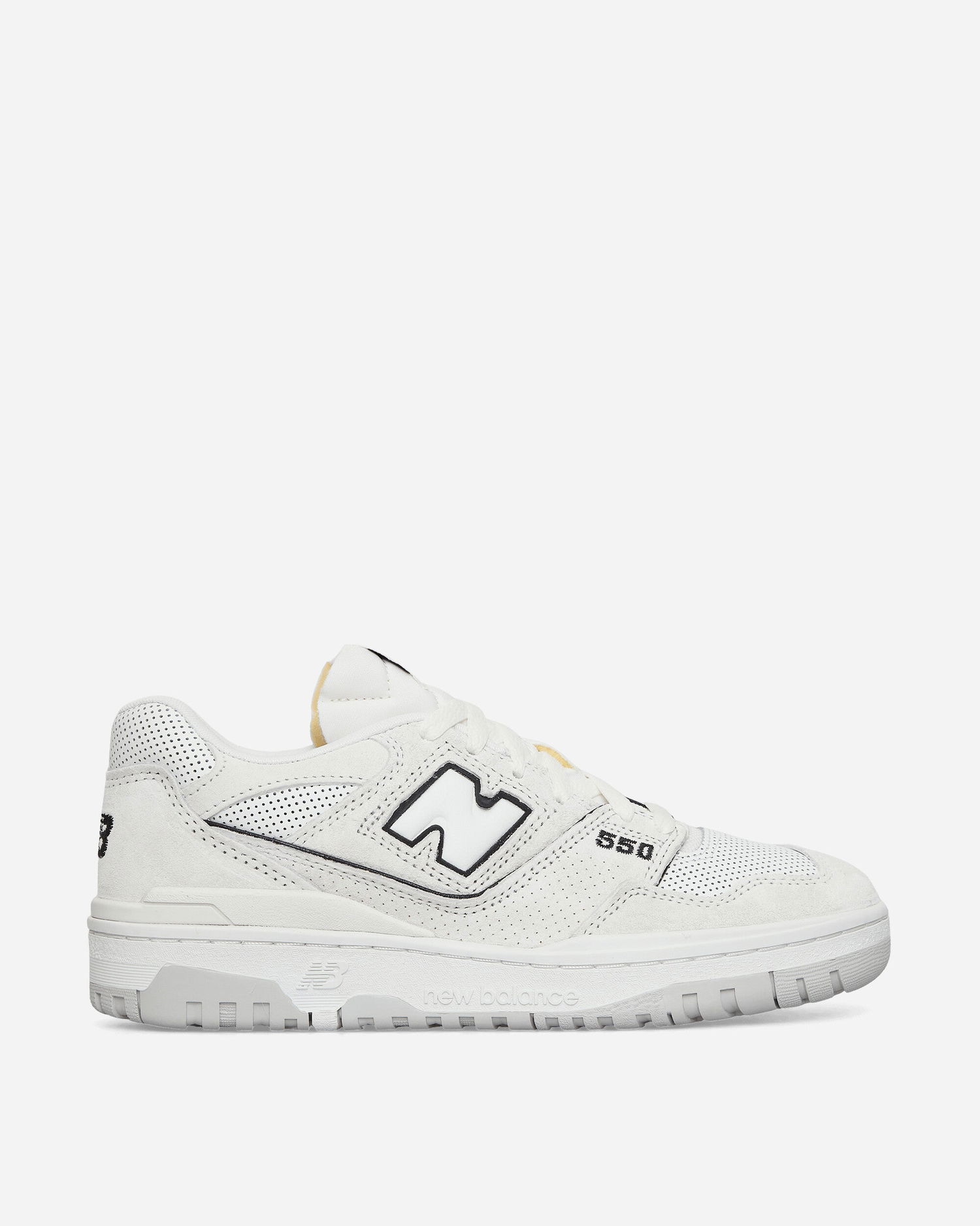 Tenisky a topánky New Balance 550 White Perforated Leather Biela | BB550PRB, 1
