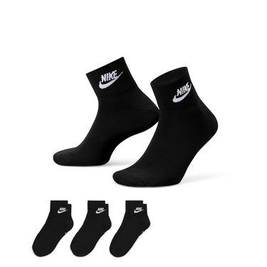 Spodná bielizeň a ponožky Nike Everyday Essential Ankle Socks 3-Pack Čierna | DX5074-010, 0