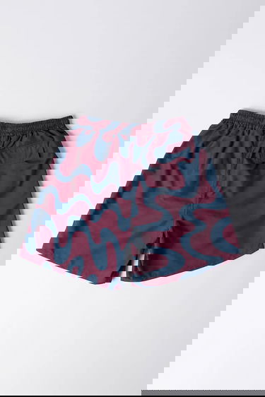Plavky By Parra Parra Splashed Swim Shorts Vínová | 53535, 3