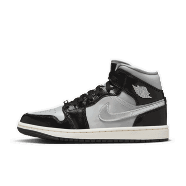 Tenisky a topánky Jordan Air Jordan 1 Mid SE "Black Chrome" W Čierna | FB9892-002, 3