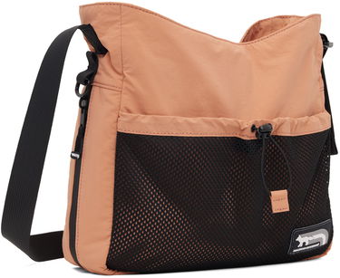Taška cez rameno MAISON KITSUNÉ Maison Kitsuné Flash Fox Messenger Bag Čierna | NM05172WQ4034, 4