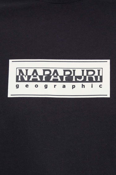 Tričko Napapijri Long Sleeve Graphic T-Shirt Čierna | NP0A4I3M0411, 4