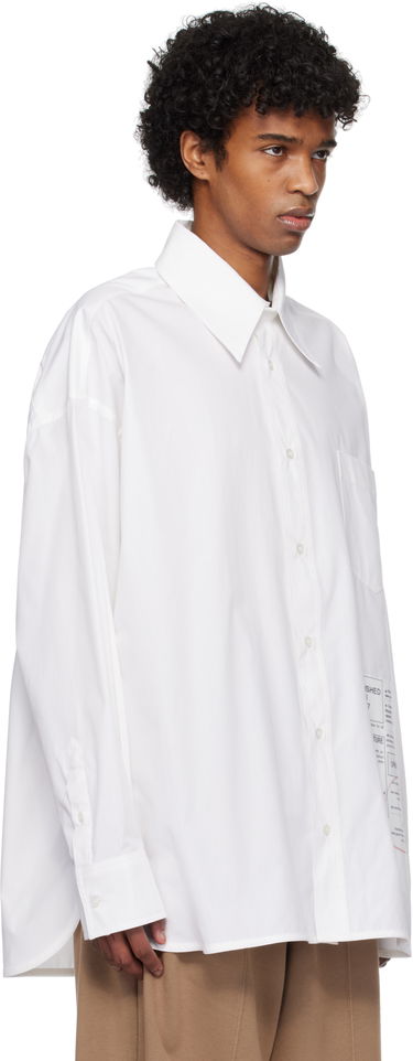 Košeľa Maison Margiela MM6 Maison Margiela Newspaper Print Shirt Biela | SH0DT0027 M35152, 1