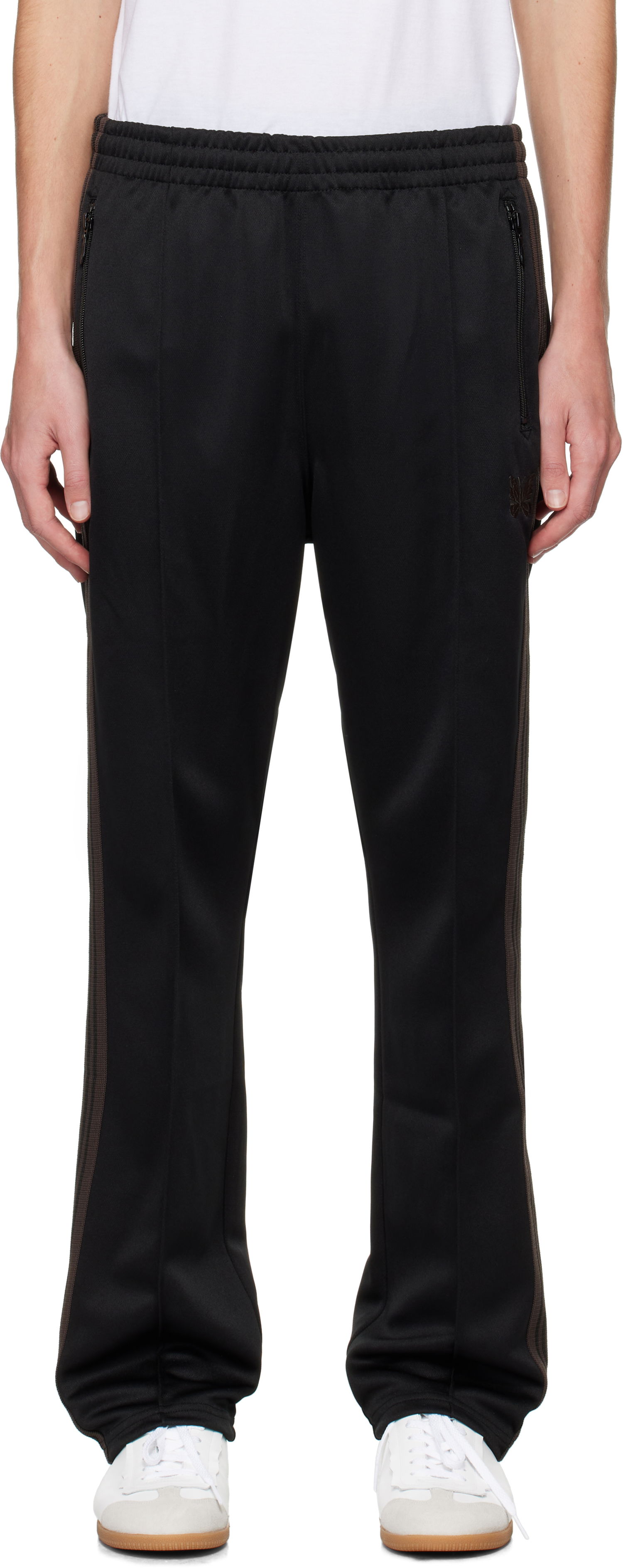 Tepláky Needles Narrow Track Pants Čierna | PU274, 0