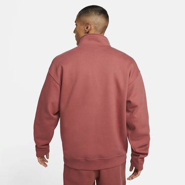 Mikina Nike Solo Swoosh 1/4-Zip Top Červená | DQ5209-691, 4