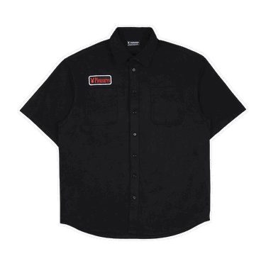 Košeľa Pleasures Playboy x Film Crew Work Shirt Čierna | P22PB023 BLAC, 0