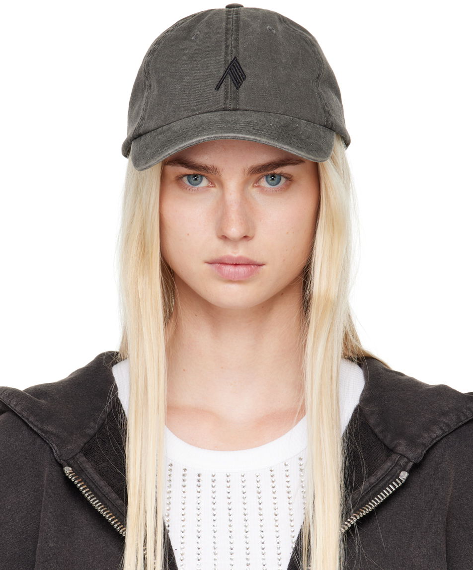 Šiltovka The Attico Attico Faded Baseball Cap Šedá | 247WAC34 C104RM, 0