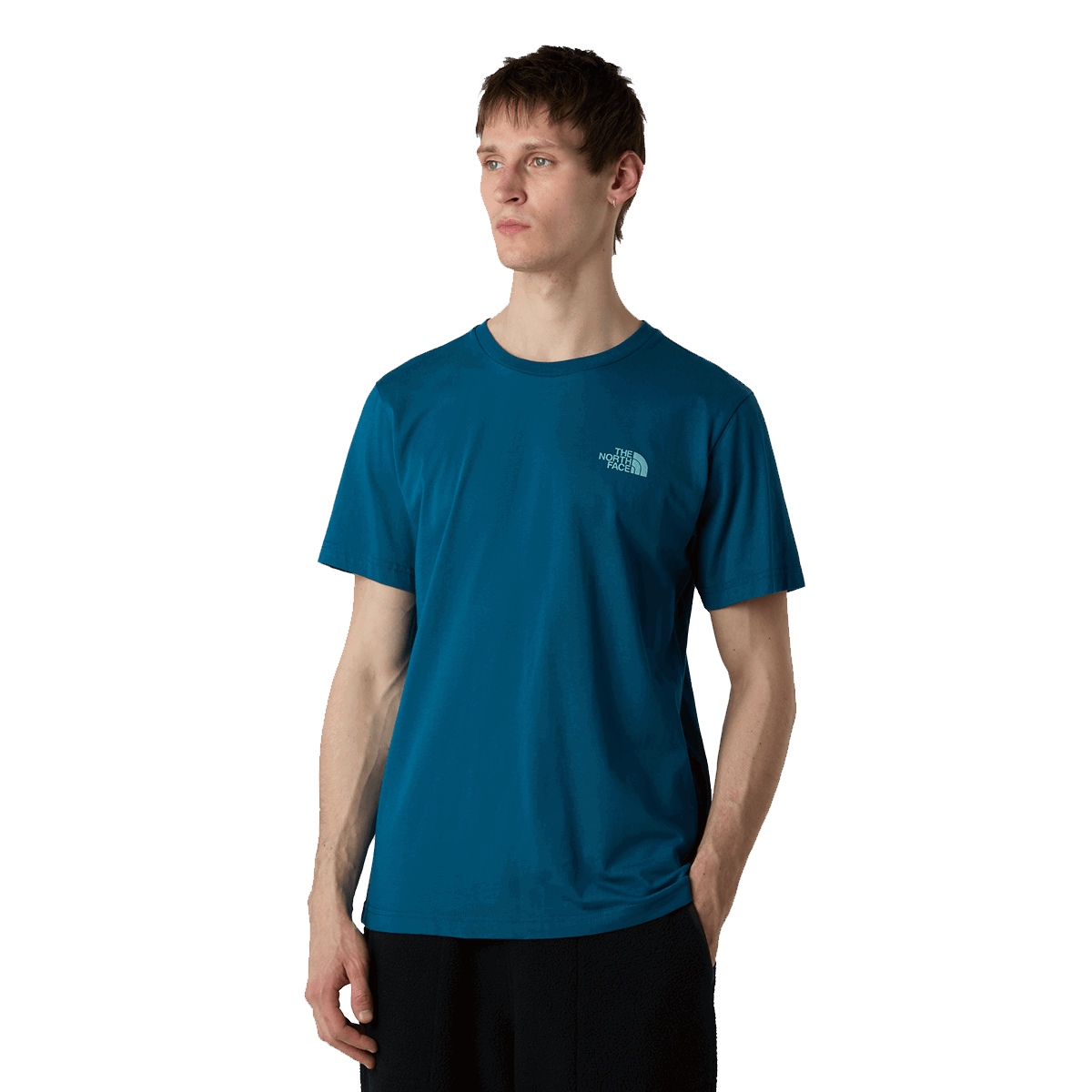 Tričko The North Face The North Face Vertical Logo Short Sleeve T-Shirt Modrá | NF0A8EE7BSI1, 0