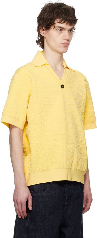 Sveter Jacquemus Jacquemus La Croisière 'The Scala' Polo Žltá | 25E255KN527-2429, 1