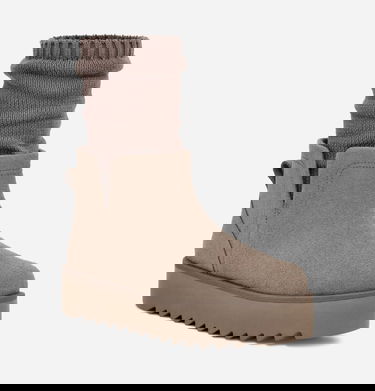 Tenisky a topánky UGG Classic Ultra Mini Sock'd Plateau Boot Šedá | 1170712-SKP, 1