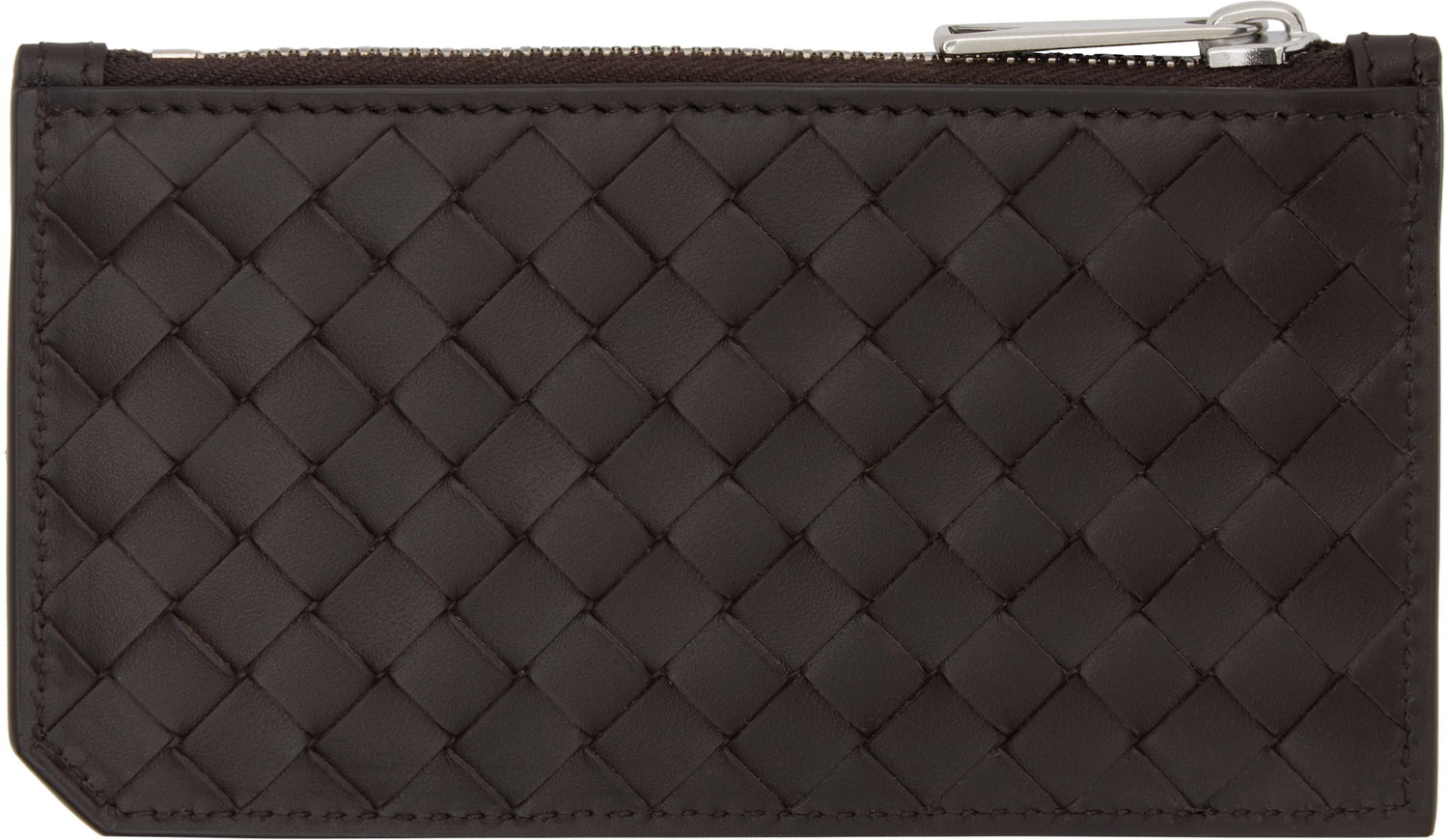 Peňaženka Bottega Veneta Leather Zipped Card Holder Hnedá | 805827 V4LQ1 2145, 1