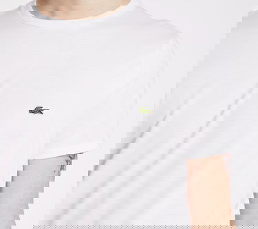 Tričko Lacoste Pima Tee Biela | TH6709 00 001, 2