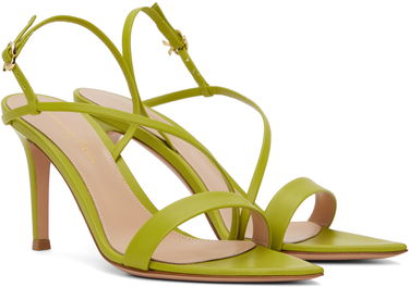 Doplnky Gianvito Rossi Gianvito Rossi Manhattan 85 Heeled Sandals Zelené | G32334.85RIC.NAP, 3