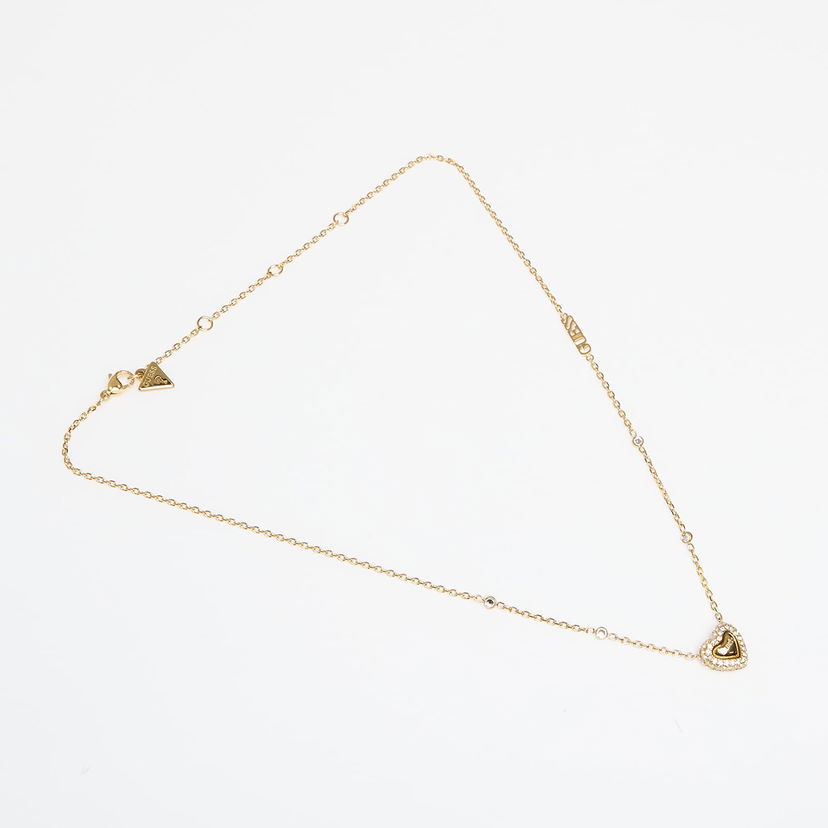 Náhrdelník GUESS Beloved Universal Heart Pendant Necklace Žltá | JUBN05018JWYG-GOLD