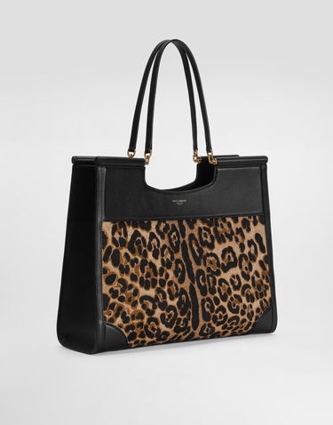 Tote bag Dolce & Gabbana Dolce & Gabbana Sicily Large Embroidered Shopping Bag Čierna | BB7727B6I3789738, 2