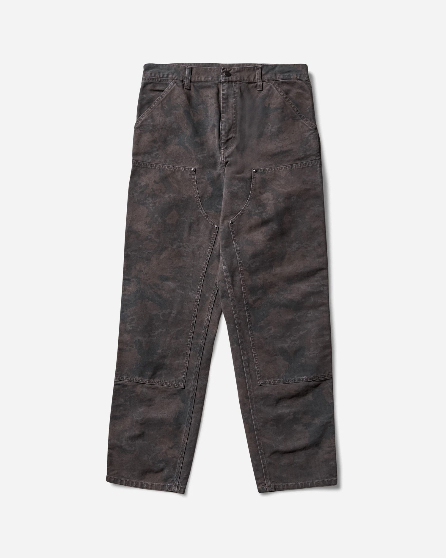 Cargo nohavice Carhartt WIP Double Knee Camo Pants Čierna | I031501 3G3GD, 1