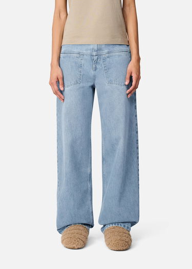 Džínsy AXEL ARIGATO Invert Relaxed Jeans Modrá | A3778003, 5