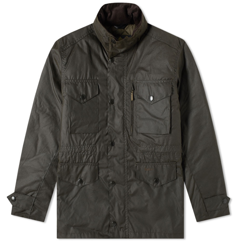 Bunda Barbour Sapper Wax Jacket Zelené | MWX0020OL71, 0