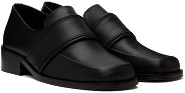 Tenisky a topánky BY FAR Leather Loafers With Strap Čierna | 23PFCYRLBLNAP, 3