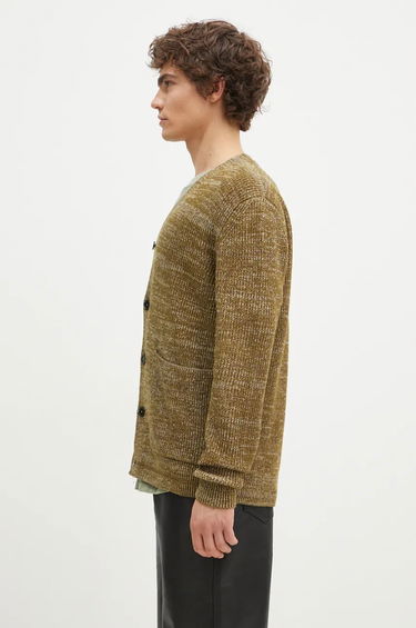 Sveter NORSE PROJECTS Cardigan Zelené | N45.0618.8096, 1
