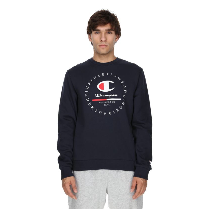 Mikina Champion Crewneck Sweatshirt Athletic Wears 1919 Graphic Navy | 220246-BS501