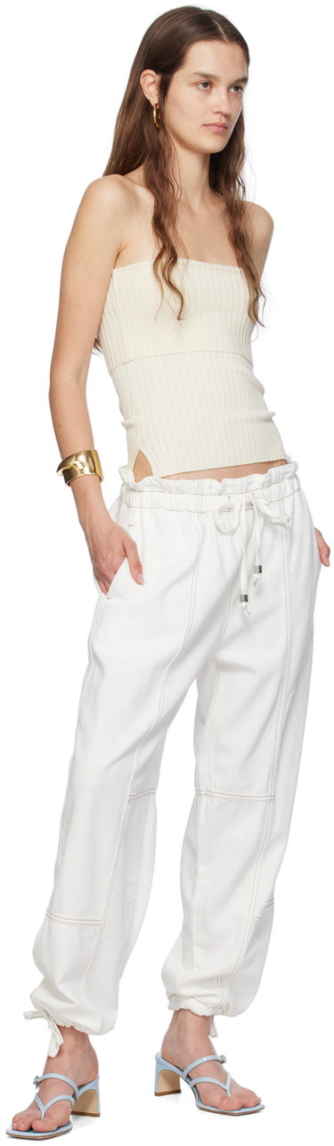 Tepláky rag & bone Rag & Bone Ultra Featherweight Jordan Pants Biela | WDD24P2992FYWH, 3