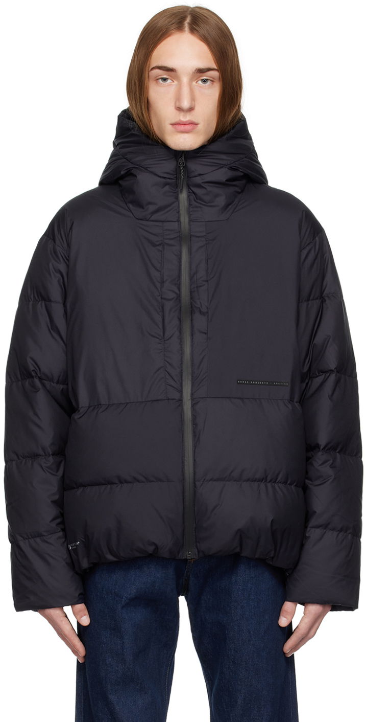 Prešívaná bunda NORSE PROJECTS Norse Projects Asger Down Jacket Čierna | N55-0568, 0