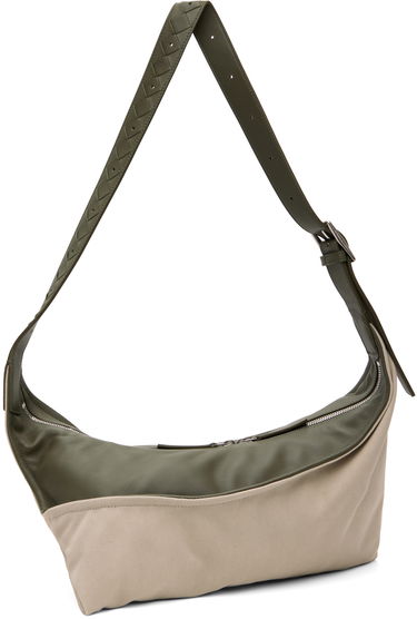 Taška cez rameno Bottega Veneta Bottega Veneta Small Zigzag Shoulder Bag Zelené | 787117V44I3, 1
