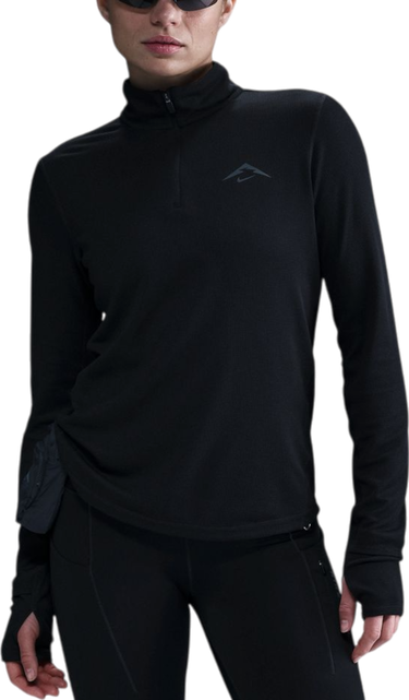 Sveter Nike Nike Trail Long-Sleeve Running Top Čierna | hj2248-010, 0