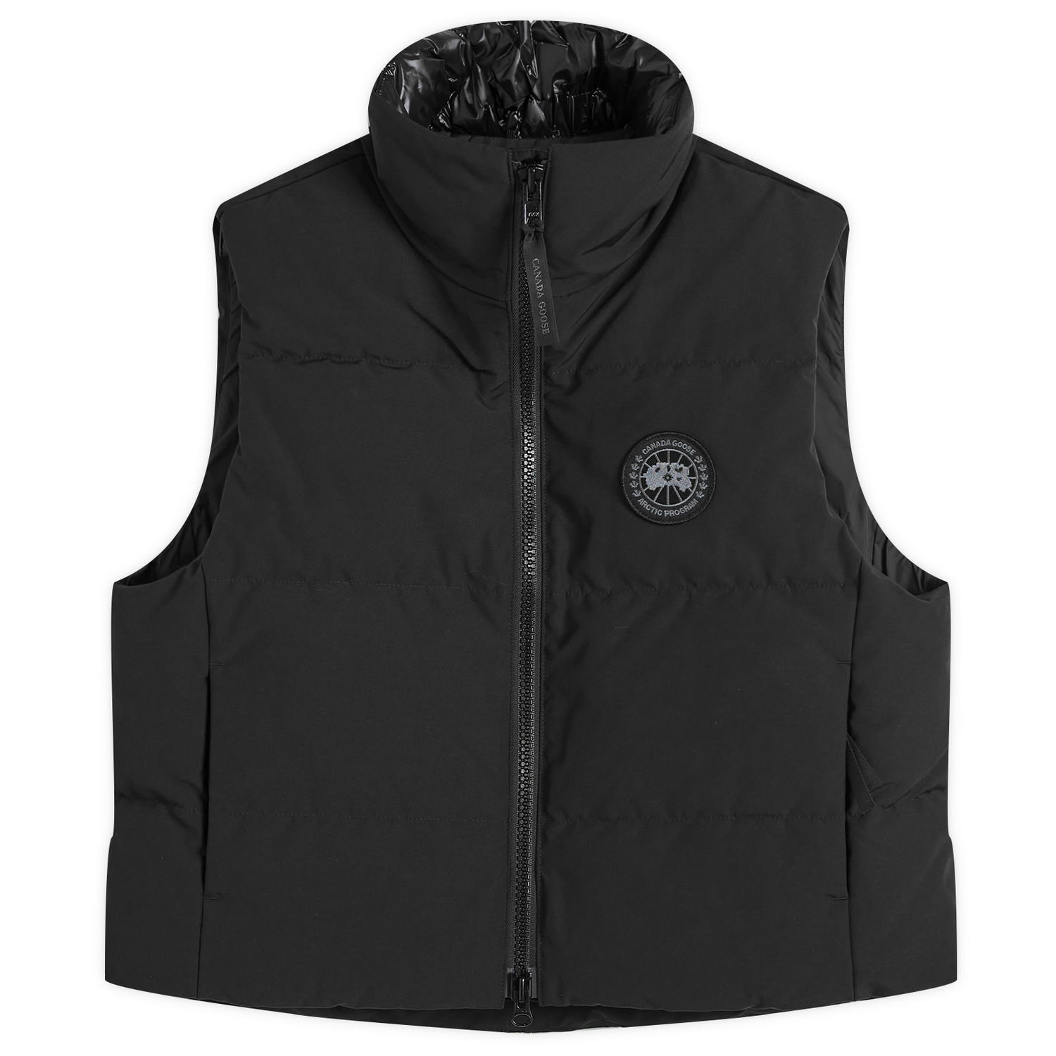 Vesta Canada Goose Grandview Cropped Vest Čierna | 2267WB-61-2024AA, 0