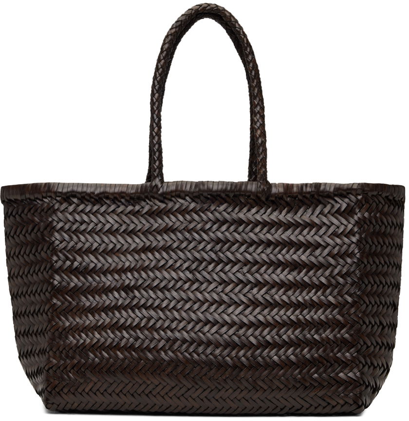 Tote bag Dragon Diffusion Brown Triple Jump Big Tote Hnedá | 8810 BAMBOO TRIPLE JUMP BIG, 0
