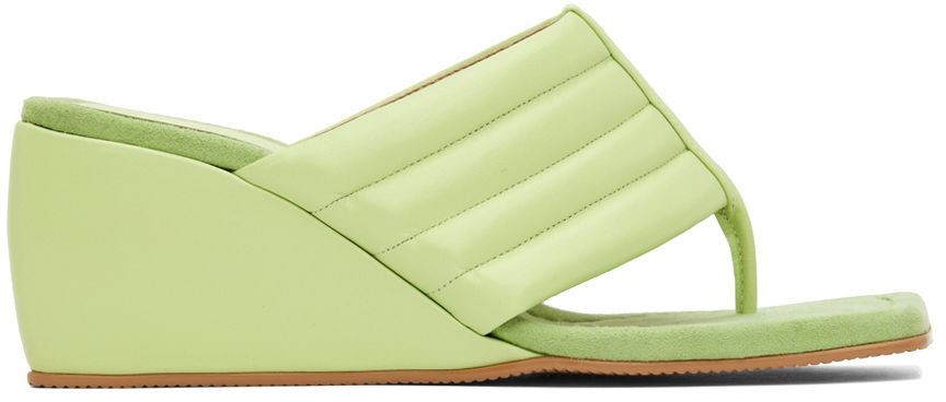 Šaty OSOI OSOI Wedge Wave Sandals Zelené | 22SS050-15-04, 0