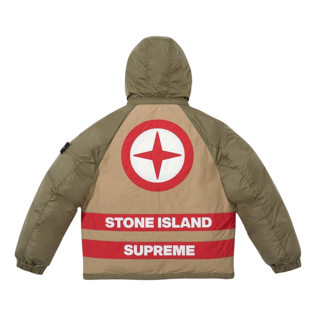 Prešívaná bunda Supreme Reversible Down Puffer Jacket Zelené | SUP-FW23-166, 0