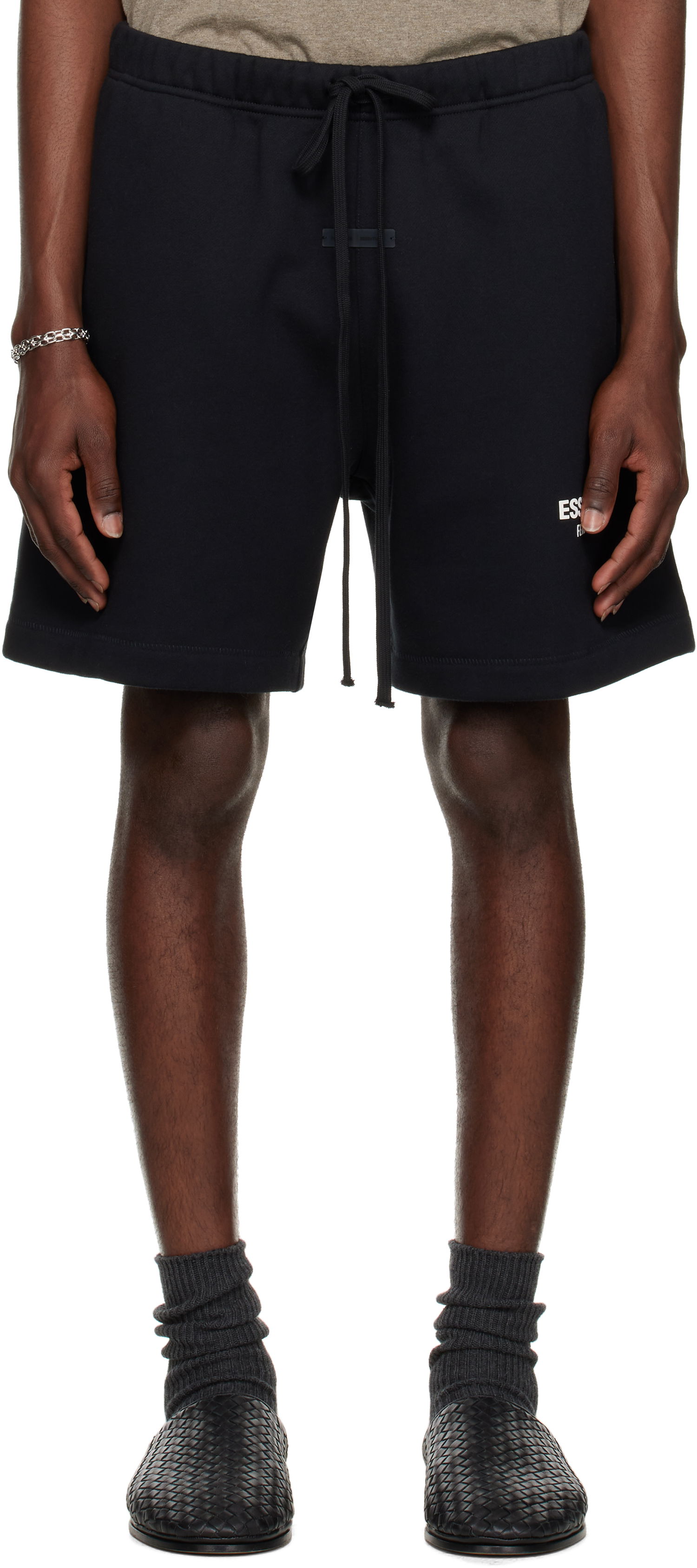 Šortky Fear of God Fear of God ESSENTIALS Classic Sweat Shorts Čierna | 160AS252000F, 0