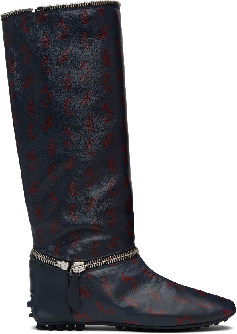 Tenisky a topánky KIKO KOSTADINOV Kiko Kostadinov Modular Driving Boots Navy | KKWAW25FT03-193