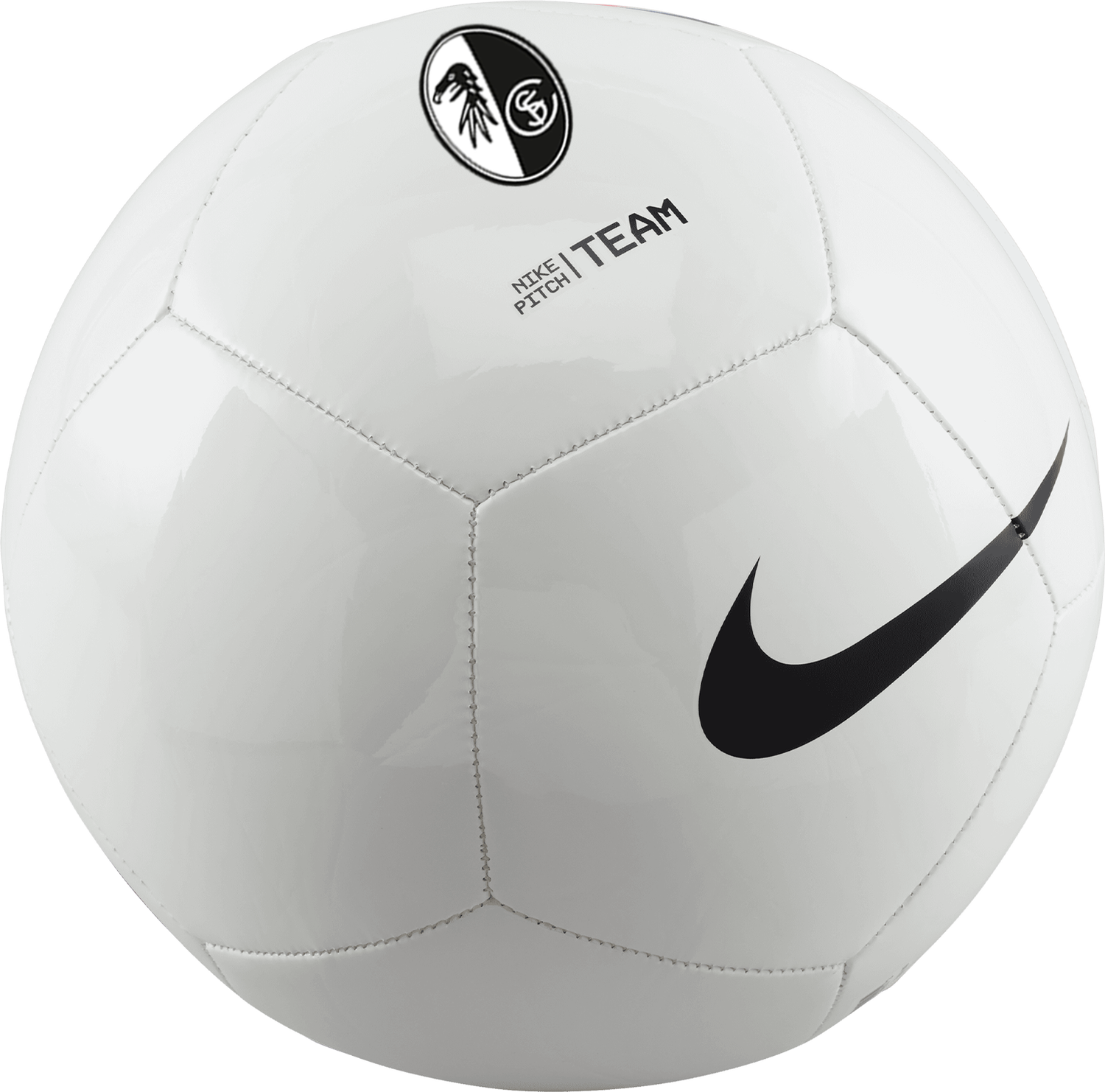 Športový doplnok Nike SC Freiburg Pitch Soccer Ball Biela | 6scffz7553-100, 0