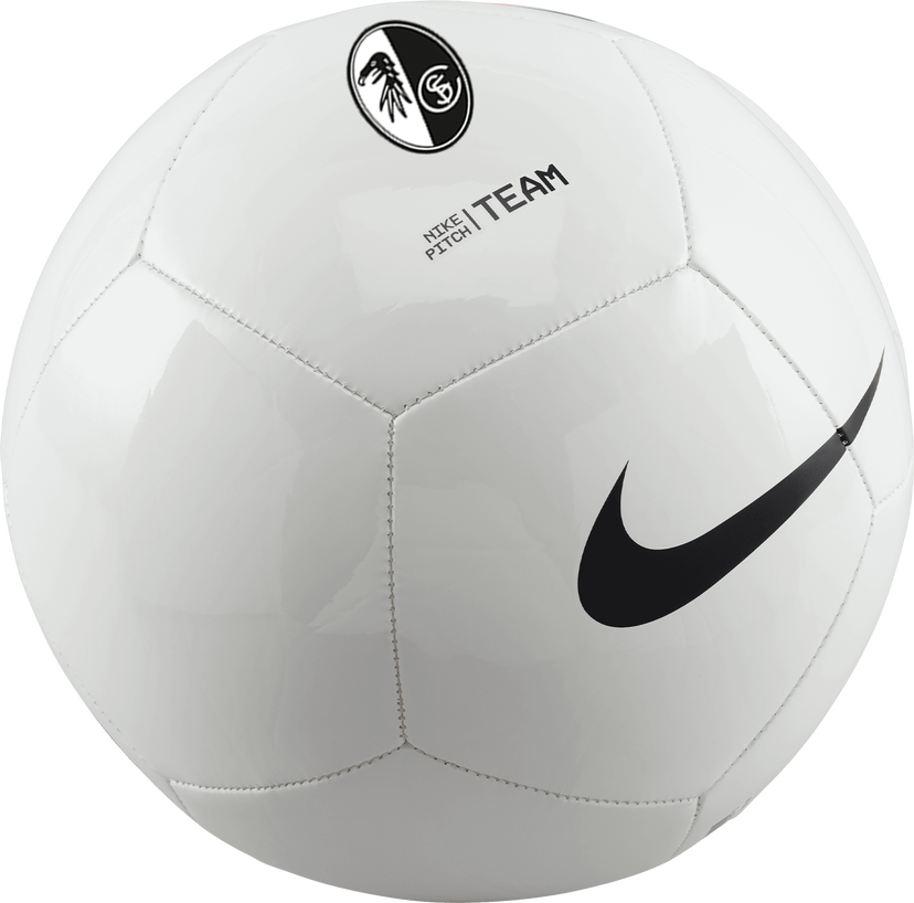 Športový doplnok Nike SC Freiburg Pitch Soccer Ball Biela | 6scffz7553-100