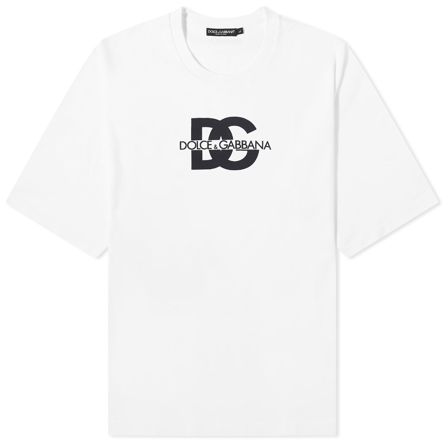Tričko Dolce & Gabbana D&G Logo T-Shirt Biela | G8PN9TG7M1C-W0800, 0