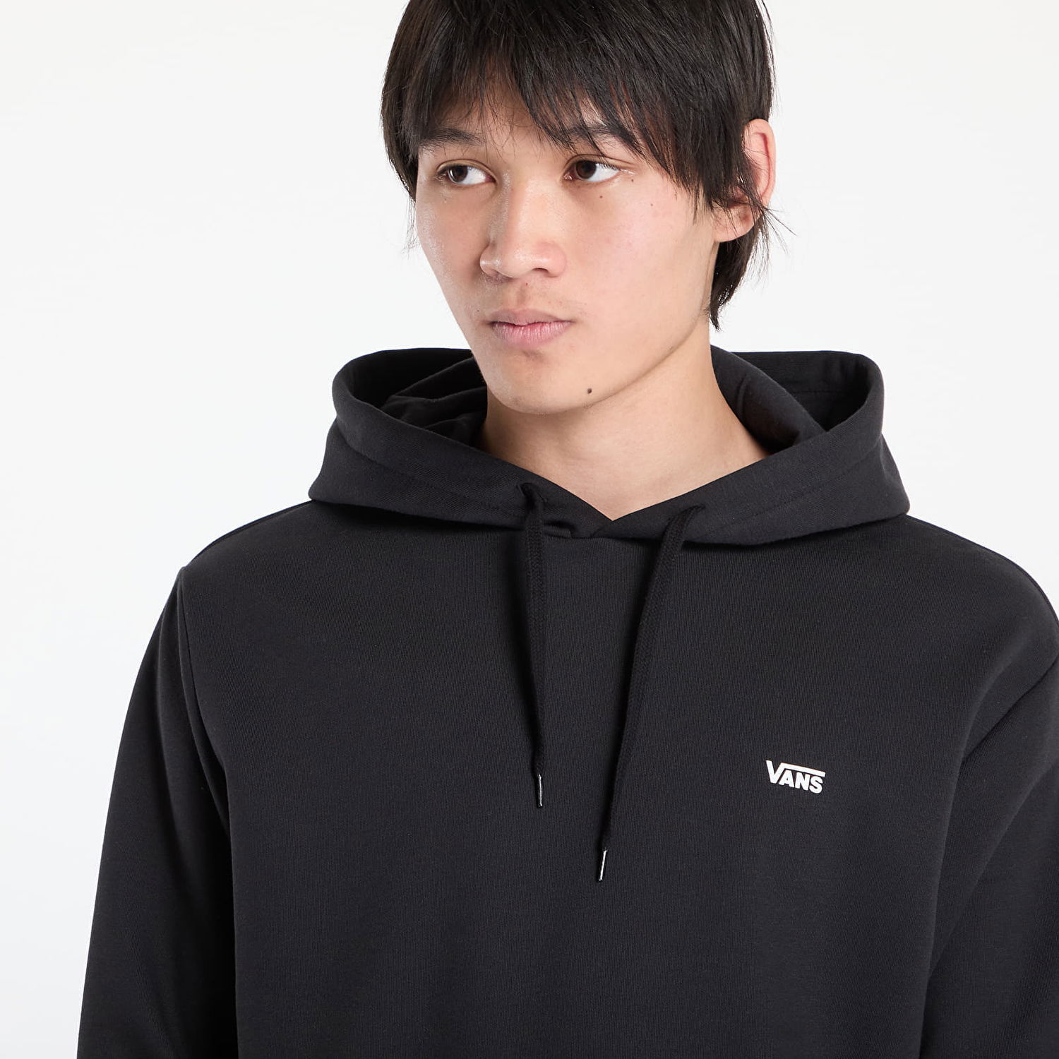 Mikina Vans Vans Left Chest Pull Over Hoodie Čierna | VN000R9YBLK1, 1