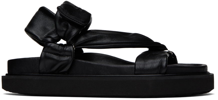 Isabel Marant Black Naori Sandals