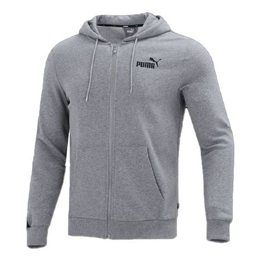 Mikina Puma Training Woven Windproof Casual Hoodie Šedá | 849555-03