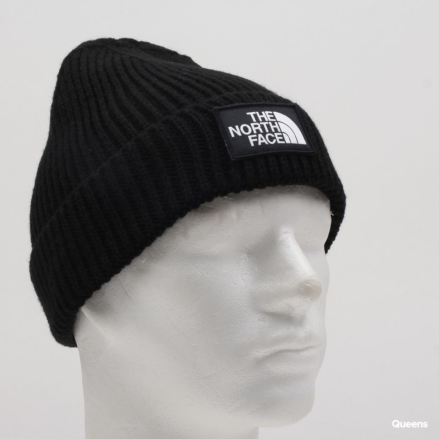 Kulicha The North Face Logo Box Cuff Beanie Čierna | NF0A3FJXJK31, 0