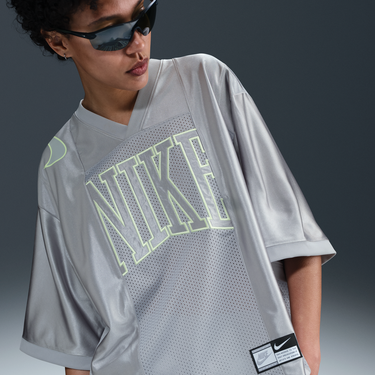 Dres Nike Nike Sportswear Street Loose Fit Graphic Short Sleeve Jersey Šedá | HJ0280-077, 3