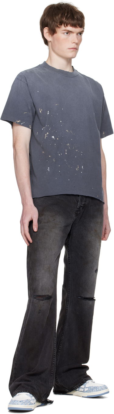 Tenisky a topánky AMIRI AMIRI Bouclé Skel Top Low Modrá | AMFOSR1141, 4