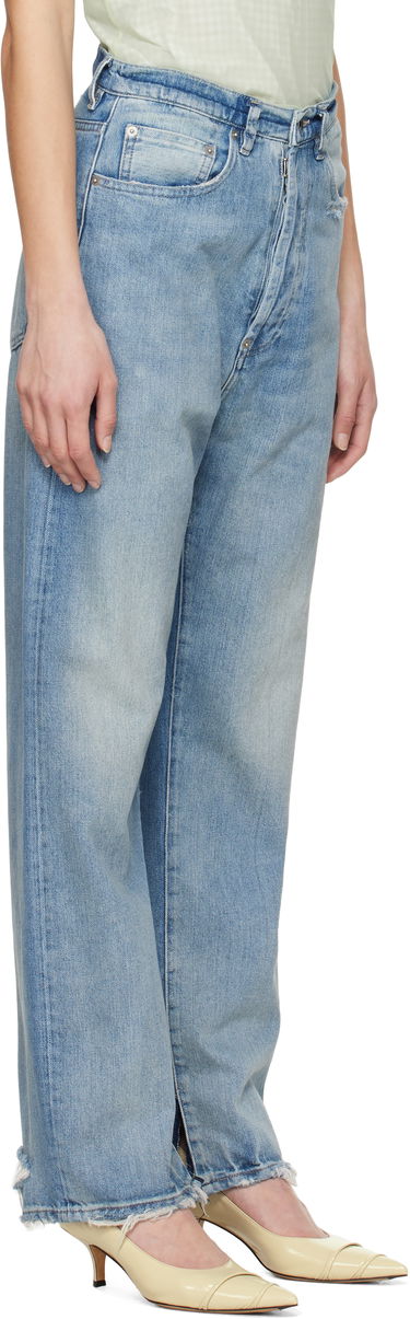 Džínsy Maison Margiela Maison Margiela Buckle Jeans Modrá | S50LA0238 S30383, 4