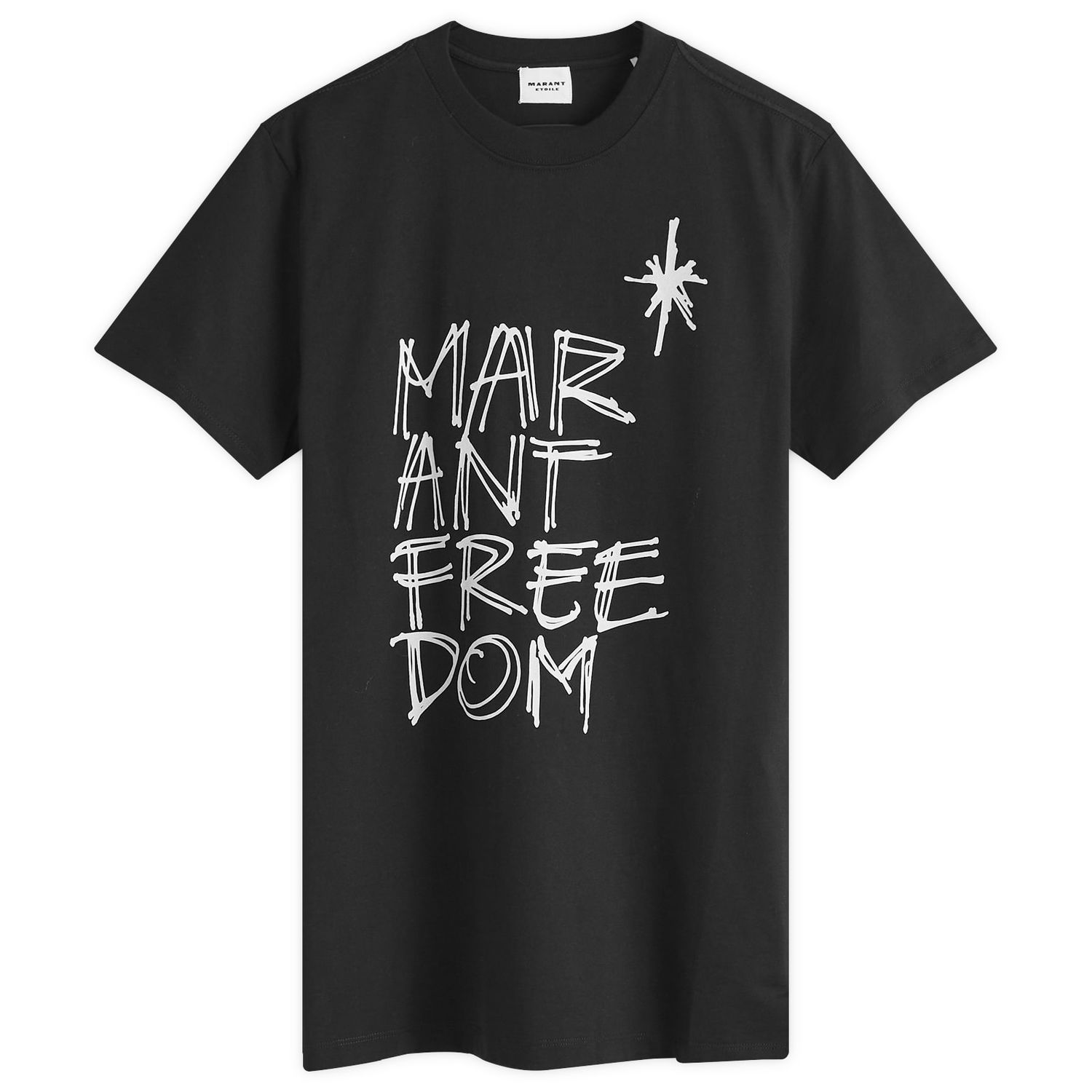 Tričko Isabel Marant Étoile Zoeline T-Shirt Black Čierna | 24ATS0147FA-B3N07E-01BK, 0