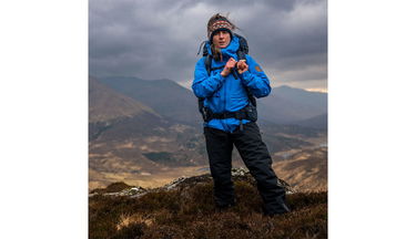 Bunda FJÄLLRÄVEN Keb GTX Hooded Jacket Modrá | F14500177-525, 4