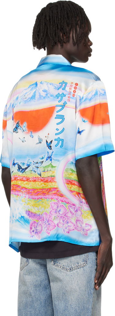 Košeľa Casablanca Casablanca Silk Butterfly Print Shirt Rôznofarebný | MPF25-SH-003-02, 2